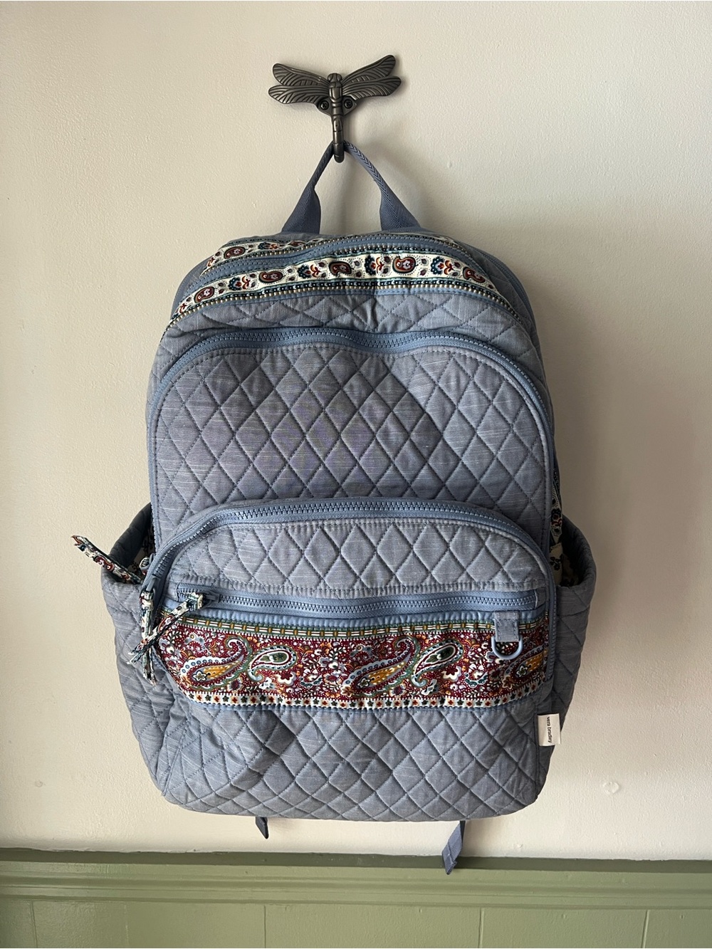 Vera Bradley large Bancroft backpack like new